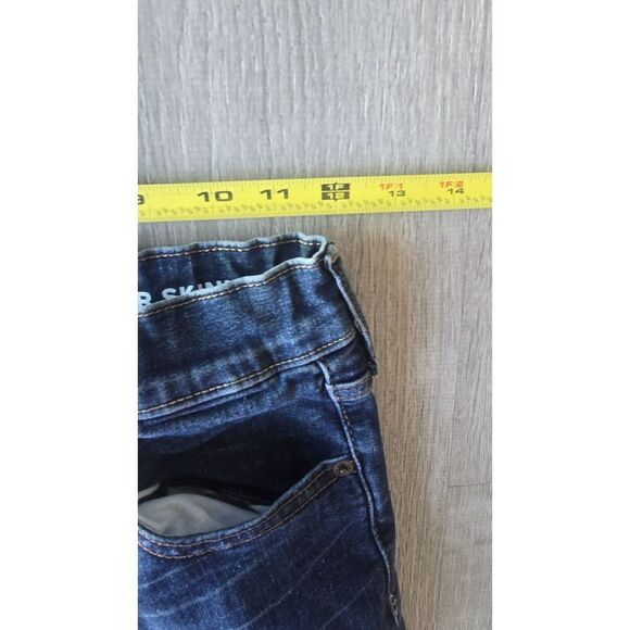 Gap Girl's Jeans Stretch Super Skinny Size 14 Medium Wash Adjustable Waist - Picture 7 of 8